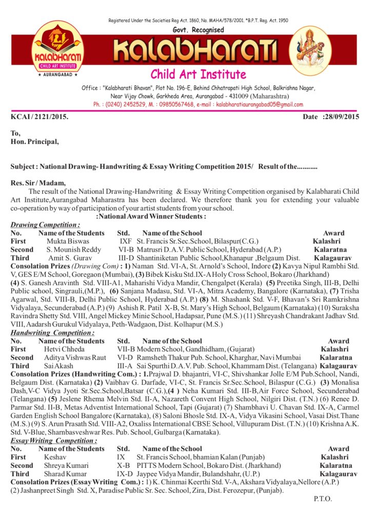 Kalabharati result 2015 page 2